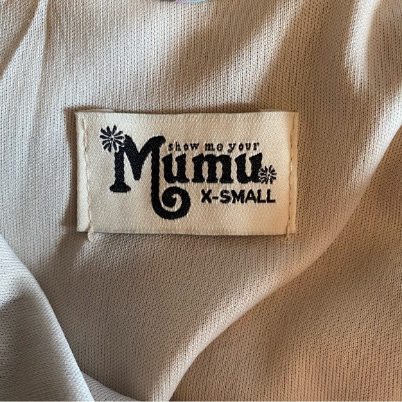 Show Me Your Mumu peacock feather print slip dress - Picture 4 of 8